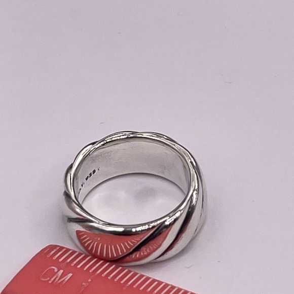 David Yurman Sculpted Cable Band Ring - Picture 8 of 8